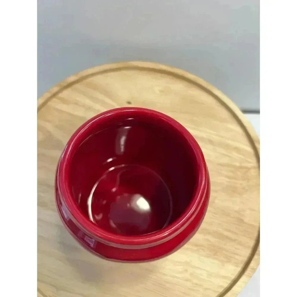 Rae Dunn By Magenta GNOME HOME Christmas Canister W/topper cookie jar EUC - Picture 7 of 7